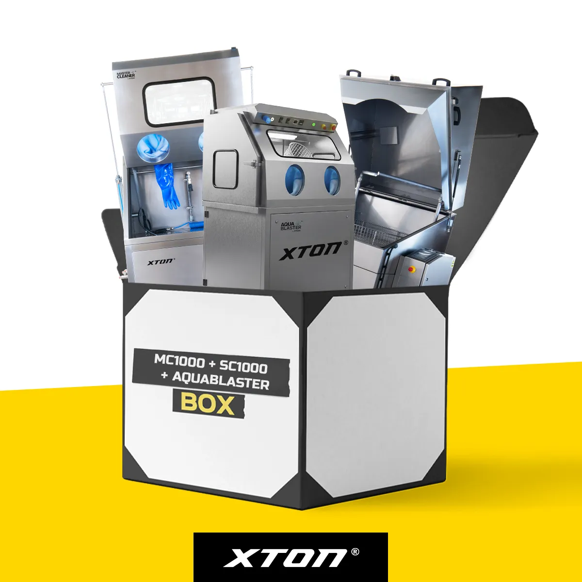 Zestaw Master Cleaner MC1000 + Smart Cleaner SC1000 + XTON Aquablaster