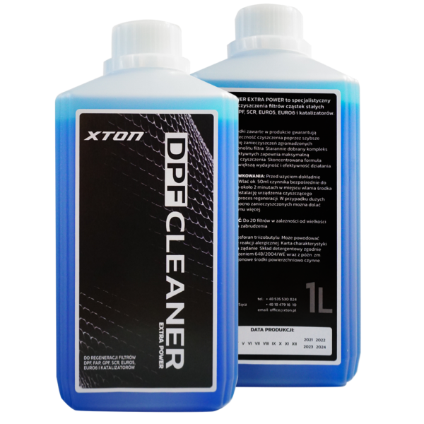 DPF cleaner extra power by XTON