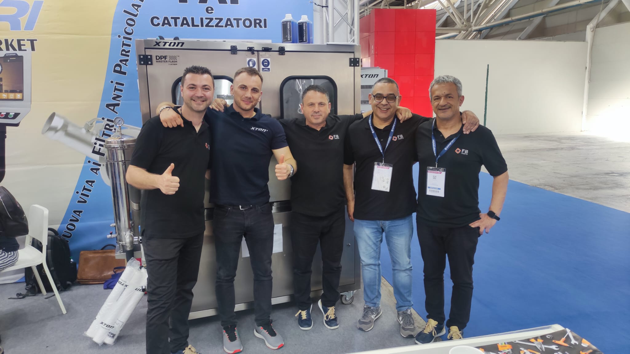 Autopromotec Bolonia 2022- XTON maszyny DPF regeneracja DFP