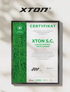 certyfikat biosystem