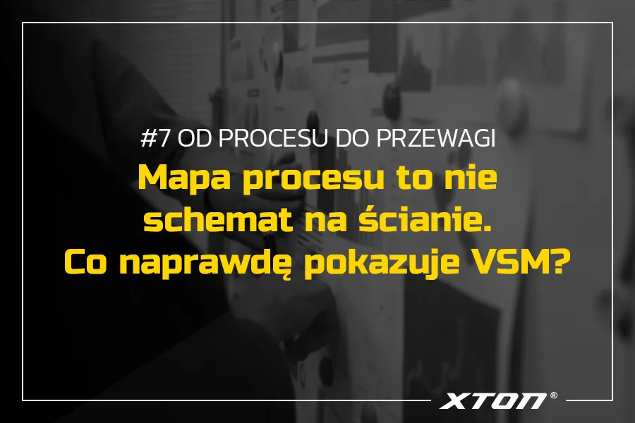 Mapa procesu to nie schemat na ścianie. Co naprawdę pokazuje VSM?